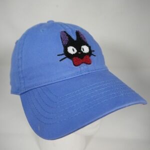 Studio Ghibli Embroidered Jiji Cat Hat Mens Kikis Delivery Service Baseball Cap